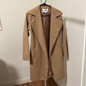Coat - Color: Beige/Tan - Size: XS